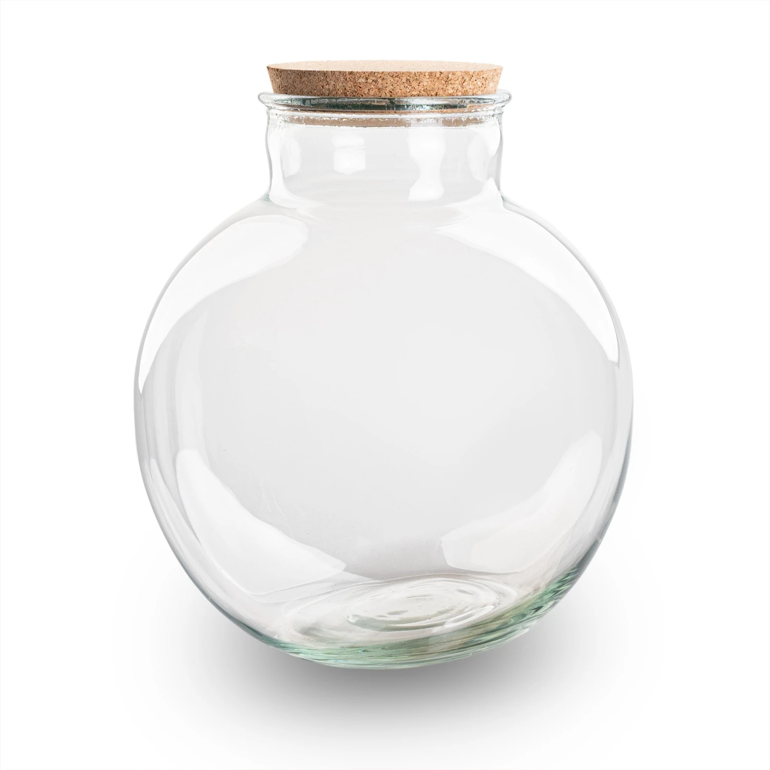 Terrarium Bottle 'Teddy' - Incl. (LED) Cork - Closed Terrarium Ø 25 Cm ↑ 26.5 Cm 2 Terrarium Bottle 'Teddy' - Incl. (LED) Cork - Closed Terrarium Ø 25 Cm ↑ 26.5 Cm - Image 2