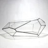 Geometric Terrarium - Nano Planter - Vivarium - ↑ 47 X 21 X17,5 Cm (LxWxH) - Glass