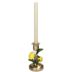 Candle Holder - Lemon ↑ 18 Cm -Plant Haven Home KAL 1977 1