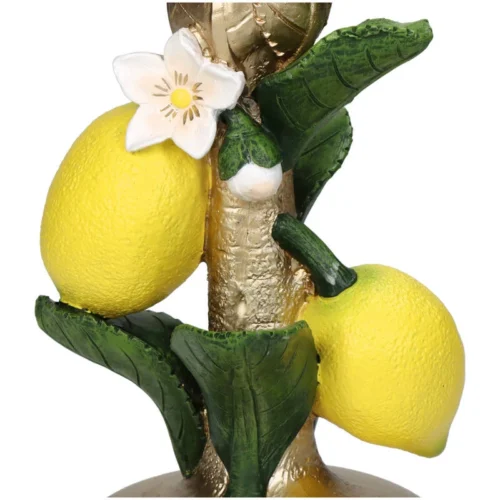 Candle Holder - Lemon ↑ 18 Cm -Plant Haven Home KAL 1977 3