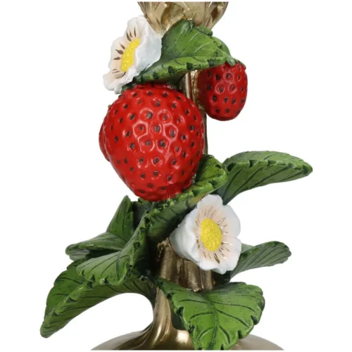 Candle Holder - Strawberry Gold ↑ 20 Cm -Plant Haven Home KAL 1982 3