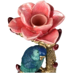 Candleholder - Multi Bird ↑ 27 Cm -Plant Haven Home KAL 4166 2