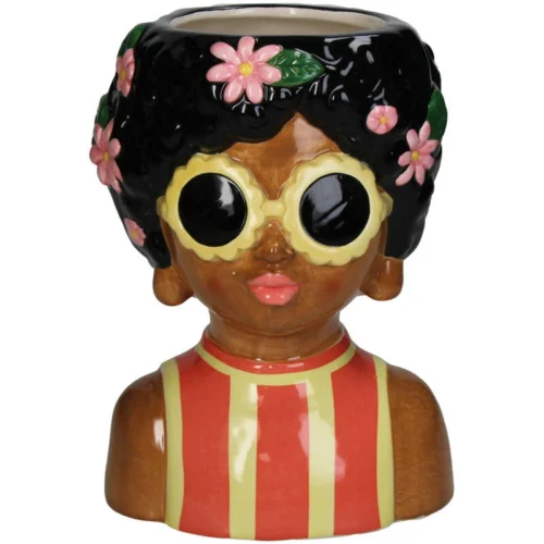 Vase Lady Sunny + 10x Real Touch Tulips White/Green 8 Vase Lady Sunny + 10x Real Touch Tulips White/Green -Plant Haven Home KAL 4305 da52d8d5 1620 4b67 9cb8 04db606734be