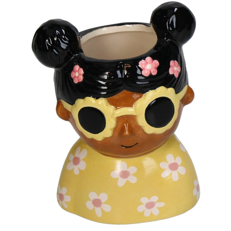 Mini Flower Pot Multi Color – Mini Jessica - ↑ 10.5 Cm - Face Head 2 Mini Flower Pot Multi Color – Mini Jessica - ↑ 10.5 Cm - Face Head - Image 2