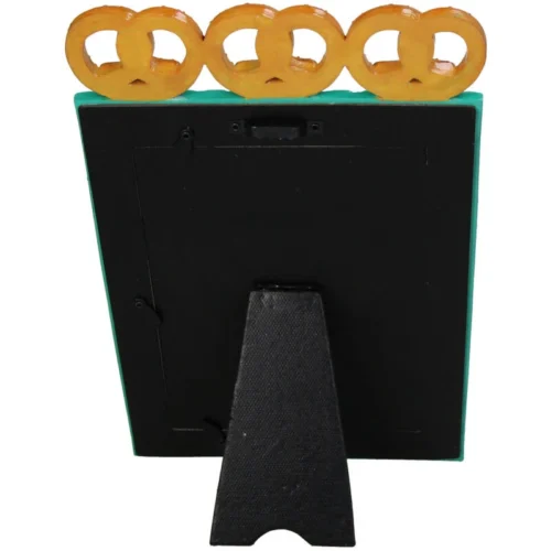 Pretzel Polyresin Photo Frame Turquoise 13x18cm 6 Pretzel Polyresin Photo Frame Turquoise 13x18cm -Plant Haven Home KAL 6112 photo frame amore mio