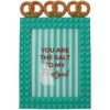 Pretzel Polyresin Photo Frame Turquoise 13x18cm