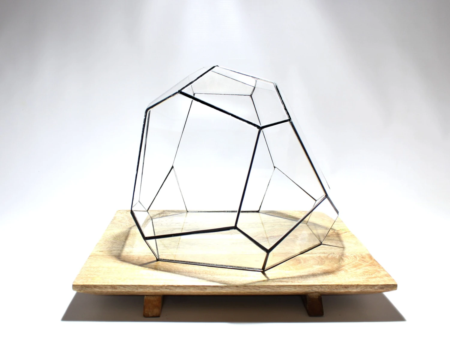 Geometric Terrarium - Torno - Vivarium - ↑ 28 X 26 X 24 Cm (LxWxH) - Glass 1 Geometric Terrarium - Torno - Vivarium - ↑ 28 X 26 X 24 Cm (LxWxH) - Glass