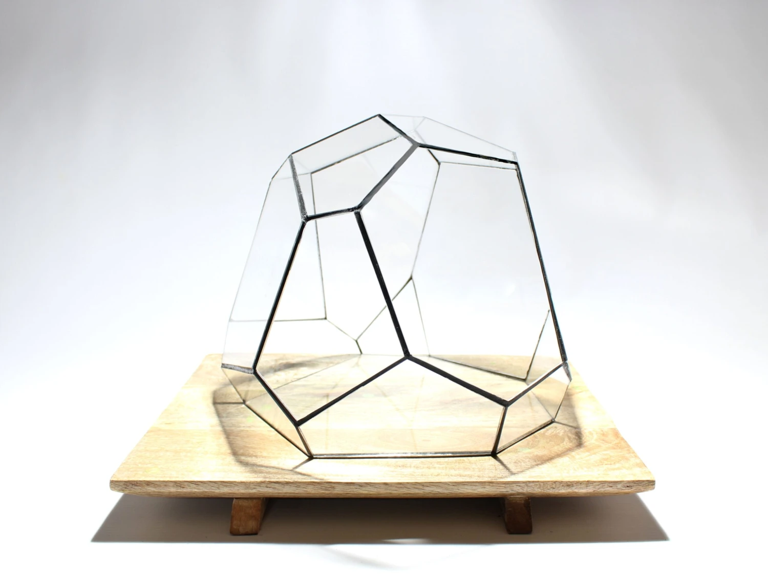Geometric Terrarium - Torno - Vivarium - ↑ 28 X 26 X 24 Cm (LxWxH) - Glass 2 Geometric Terrarium - Torno - Vivarium - ↑ 28 X 26 X 24 Cm (LxWxH) - Glass - Image 2