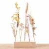 FlowerHero® - M - Wooden Dried Flower Stand + Dried Floral Arrangement