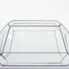 Geometric Terrarium - Nexus - Vivarium - ↑ 41,5 X 21x 23,5 Cm (LxWxH) - Glass
