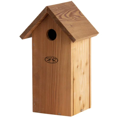 ESSCHERT DESIGN Great Tit Birdhouse - Nesting Box - Douglas Wood 7 ESSCHERT DESIGN Great Tit Birdhouse - Nesting Box - Douglas Wood -Plant Haven Home Nestkast Koolmees Douglas Hout Trendhero Outdoor