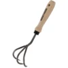 Hand Cultivator - Forged Steel - Ash Wood Handle