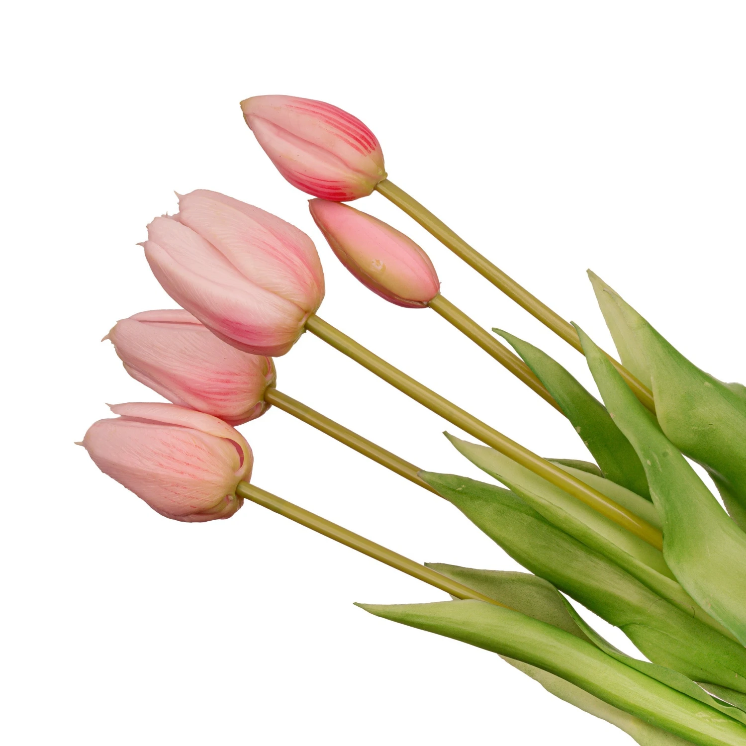 Strawberry Girl Vase + 10x Real Touch Pink Tulips – Silk Artificial Tulips 5 Strawberry Girl Vase + 10x Real Touch Pink Tulips – Silk Artificial Tulips - Image 5