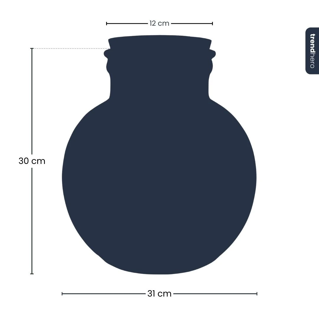 Terrarium Bottle 'Teddy' - Incl. (LED) Cork - Closed Terrarium Ø 25 Cm ↑ 26.5 Cm 4 Terrarium Bottle 'Teddy' - Incl. (LED) Cork - Closed Terrarium Ø 25 Cm ↑ 26.5 Cm - Image 4