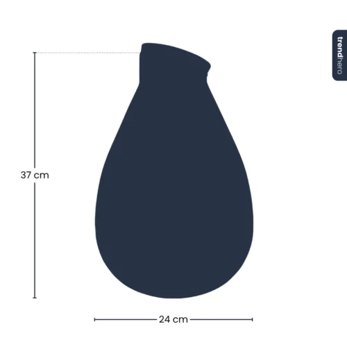 Terrarium Bottle 'Drop XL' With Cork - Closed Terrarium Ø 29 Cm ↑ 37 Cm 5 Terrarium Bottle 'Drop XL' With Cork - Closed Terrarium Ø 29 Cm ↑ 37 Cm -Plant Haven Home drop xl terrarium silhouette trendhero