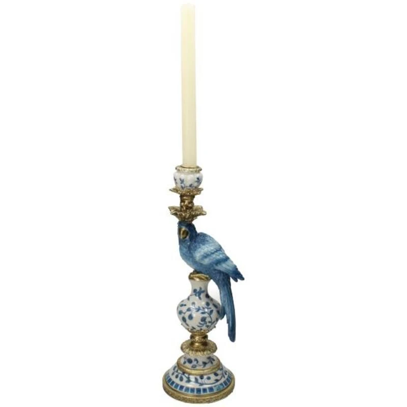 Candle Holder - Dutch Blue Parrot ↑ 40 Cm 12 Candle Holder - Dutch Blue Parrot ↑ 40 Cm - Image 12