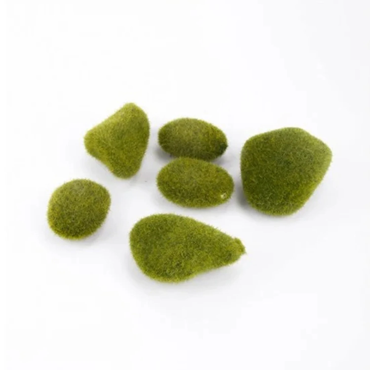 Emerald Moss Stone Green β Set Of 6 - Artificial Moss 2 Emerald Moss Stone Green β Set Of 6 - Artificial Moss - Image 2