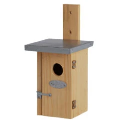 ESSCHERT DESIGN Nest Box - Wren | ↑ 25 Cm | Birdhouse | Pinewood And Zinc