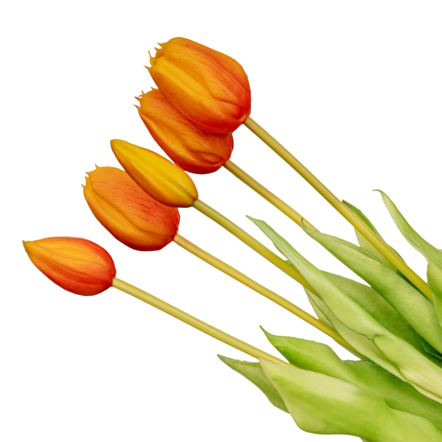 Tulip Bouquet – 5 Pieces – Various Colours – ‘Real Touch’ Artificial Tulips – 42 Cm 1 Tulip Bouquet – 5 Pieces – Various Colours – ‘Real Touch’ Artificial Tulips – 42 Cm