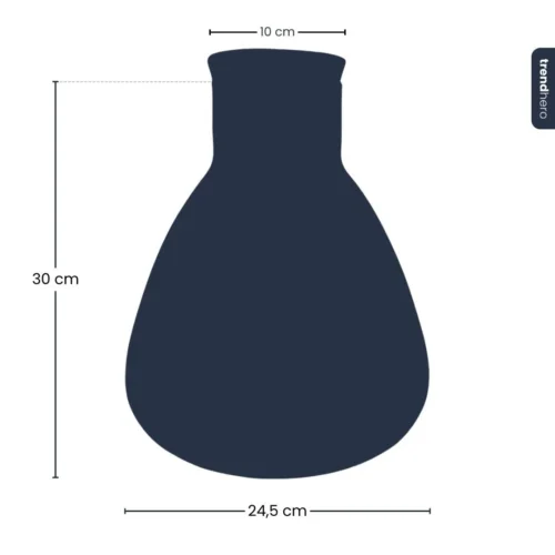 Terrarium Bottle 'Sam' - Incl. LED Cork - Closed Terrarium Ø 24.5 Cm ↑ 30 Cm -Plant Haven Home sam terrarium silhouette trendhero ba707557 ed87 4c1d 85da 1d19301f6ed8