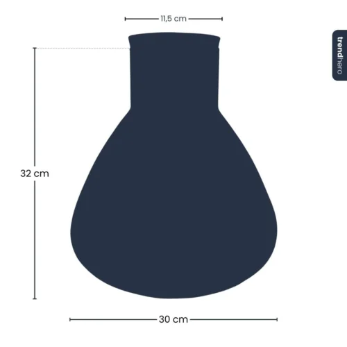 Terrarium Bottle 'Sam XL' - Incl. LED Cork - Closed Terrarium Ø 30 Cm ↑ 32 Cm -Plant Haven Home sam xl terrarium silhouette trendhero 816fd799 0dd6 4a1d 881d 924a04234777