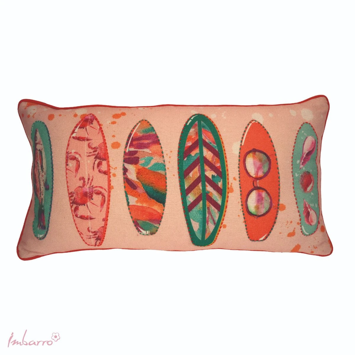 Decorative Cushion Imbarro - Surfboards - Outdoor Use 1 Decorative Cushion Imbarro - Surfboards - Outdoor Use