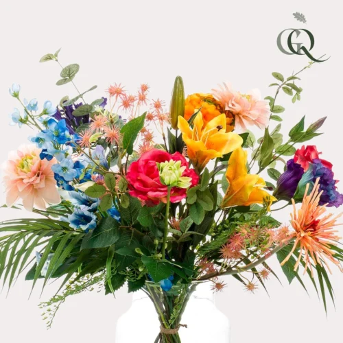 Silk Flowers Bouquet Pretty Powerful - 67 Cm High - Artificial Flowers 7 Silk Flowers Bouquet Pretty Powerful - 67 Cm High - Artificial Flowers -Plant Haven Home unnamed 2c784539 d889 49c5 bebc a023a8718620