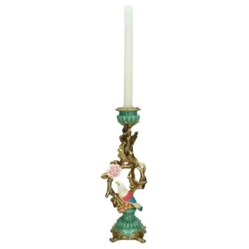 Candle Holder - Loving Bird ↑ 35 Cm -Plant Haven Home xet 2739 2