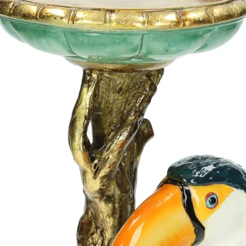 Candle Holder - Toucan Multicolor ↑ 30 Cm -Plant Haven Home xet 2740 4